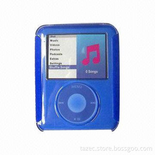 Nano Case, Made of Polycarbonate Plastic, Available in Clear, Gray, Blue and Red